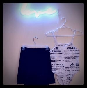 Body suit and Skirt set